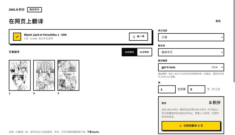 拖进三页之后:语言、翻译模型、页数和费用